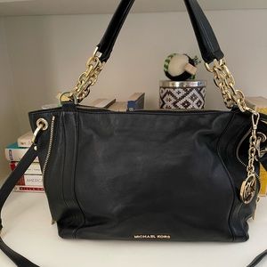 MICHAEL Michael Kors Black Stanthorpe Large Satchel
